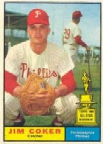 1961 Topps Baseball Cards      144     Jim Coker
